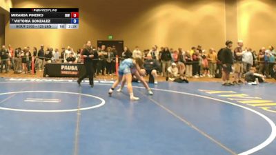 125 lbs Cons. Sub-quarters - Miranda Pineiro, Empire Girls Wrestling vs Victoria Gonzalez