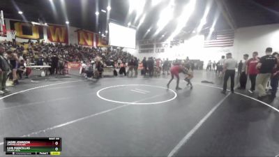 106 lbs Cons. Round 2 - Jasiri Johnson, Harvard Westlake vs Luis Mancillas, Orange Vista