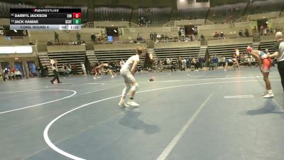 133 Championship Bracket Cons. Round 4 - Darryl Jackson, Simley vs Jack Hamak, St. Cloud Tech