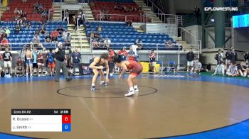 126 lbs Cons 64 #2 - Ryan Ocasio, New York vs Jackson Smith, Arkansas