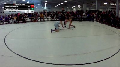 135 lbs Cons. Round 2 - Caiden Fulton, Northwest High School vs Quinn Zegers, Milford Wrestling Club