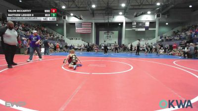 80-84 lbs Rr Rnd 2 - Talon McCarthy, Warhorse Wrestling Club vs Matthew Lesher II, Mojo Grappling Academy