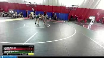 145 lbs Semis & 1st Wb (8 Team) - Vincent Cook, Freedom A vs Noah Ballweber, Princeton