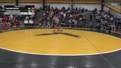 106 lbs Quarterfinal - Taitumn Deppe, Xavier, Cedar Rapids vs Ryker Eberhart, Waverly-Shell Rock