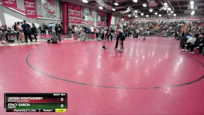 130 lbs Cons. Round 3 - Stacy Garcia, Arroyo vs Jayden Montgomery, Rancho Cucamonga