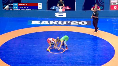 46 kg Final 3-5 - Madison Healey, United States vs Vivien Szentpal, Hungary