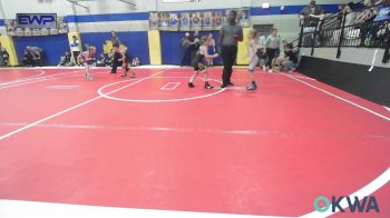 62 lbs Rr Rnd 4 - Maizy Coday, Beggs Youth Wrestling Program vs Graycie Card, Tulsa Blue T Panthers