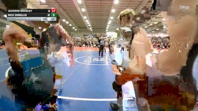 160 lbs Round Of 64 - Anthony Woodson, VA vs Ewan Olson, PA