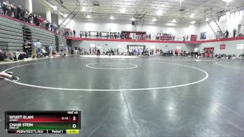 174 lbs Champ. Round 1 - Wyatt Elam, UMary vs Chase Stein, Findlay