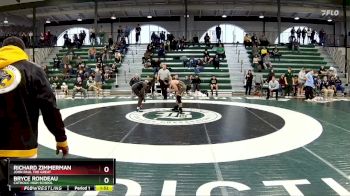 144 lbs Champ. Round 2 - Bryce Rondeau, Catholic High School vs Richard Zimmerman, John Paul The Great