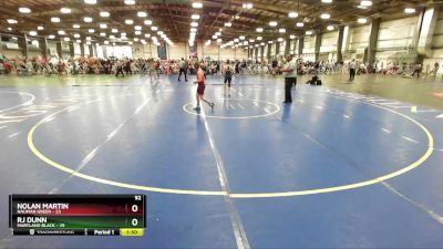 92 lbs Rd# 5- 3:45pm Friday Final Pool - Nolan Martin, Nauman Green vs RJ Dunn, Maryland BLACK