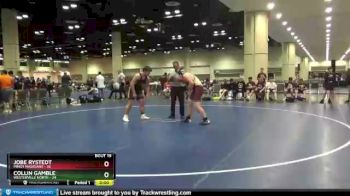 220 lbs Round 4 (10 Team) - Jobe Rystedt, Minot Magicians vs Collin Gamble, Westerville North