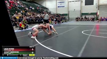 170 lbs Finals (8 Team) - Wyatt Nierodzik, Battle Creek vs Jack Myers, Broken Bow
