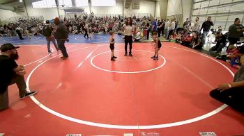 52 lbs Round Of 16 - Joseph Satoe, Keystone Wrestling Club vs Cooper PULLIAM, Skiatook Youth Wrestling 2022-23