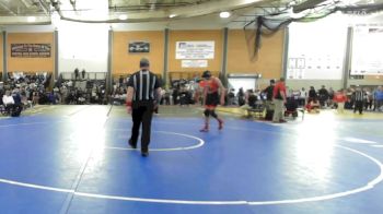 190 lbs Consi Of 8 #2 - Angelo Mastrofine, Exeter/West Greenwich vs Zachari Rocchio, Ponaganset