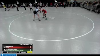 130 lbs Champ. Round 3 - Alexis Pehrson, Nebraska Wrestling Training Center vs Lynn Horn, Oklahoma