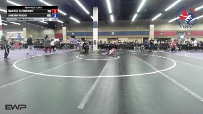 120 lbs Semifinal - Sarahi Guerrero, Silverback Wrestling Fort Worth vs Austin Wood, Apex Grappling Academy