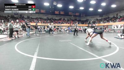 126 lbs Rr Rnd 3 - Alexis Sheen, Little Axe Takedown Club vs Trinity Oldman, Darko Valley Wolf Pack
