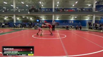 120 lbs Round 2 (16 Team) - Blake Blau, Askren Wrestling Academy 2 vs Jackson Snyder, Steel Valley Renegades