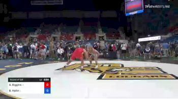 160 lbs Round Of 128 - Aiden Riggins, Iowa vs Brody Hallin, Illinois