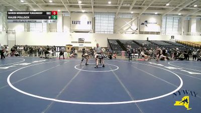 103 lbs 3rd Place Match - Kaleb Pollock, Brawler Elite vs Davron MEMBERSHIP Turgunboev, Willpower Wrestling Club