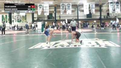125 lbs Round Of 16 - Tyler Garvin, Maryland vs Marius Garcia, PRTC