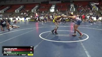 145 lbs Semis & 1st Wrestleback (8 Team) - Eli Goins, Impact Wrestling Club vs Jericho Holmes, BadBass Green