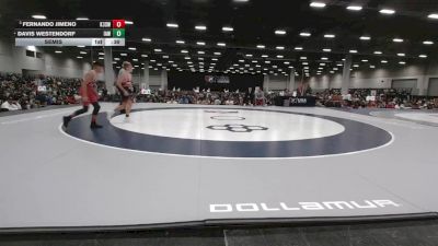 100 lbs Semis - Fernando Jimeno, KT 3 Style Wrestling Club vs Davis Westendorf, Immortal Athletics WC