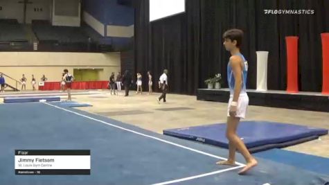 Jimmy Fietsam - Floor, St. Louis Gym Centre - 2021 USA Gymnastics Development Program National Championships