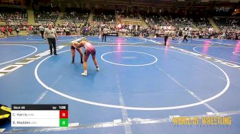 135 lbs Rr Rnd 2 - Corey Harris, HURRICANE WRESTLING ACADEMY vs Brynn Madden, USA Gold