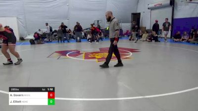 295 lbs Final - Anthony Govern, Mount Pleasant vs Johnathan Elliott, Homer City