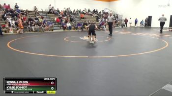 N-6 lbs Cons. Semi - Kendall Olson, Moen Wrestling Academy vs Kylee Schmidt, Bettendorf Wrestling Club