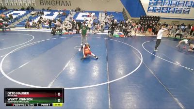 64-67 lbs Round 3 - Otto Mauger, Westlake vs Wyatt Johnson, Northside Wrestling