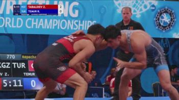 70 kg Repechage - Zalkarbek Tabaldiev, Kyrgyzstan vs Remzi Temur, Turkiye
