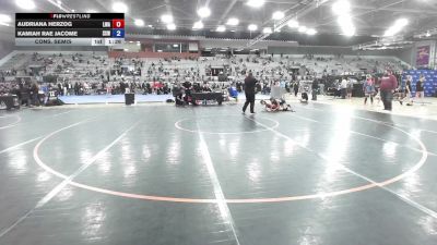 126 lbs Cons. Semis - Audriana Herzog, Legacy Wrestling Academy vs Kamiah Rae Jacome, Surfside X Wrestling