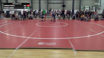110 lbs Semifinal - Jordan Piselli, Cogan Station vs Ryder Linker, Spring Grove