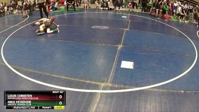 78 lbs Cons. Round 3 - Niko McKenzie, Aniciete Training Club vs Louis Christen, Payson Lions Wrestling Club