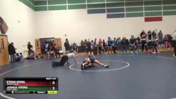 145 lbs Cons. Round 3 - Ethan Keisel, Desert Oasis vs Joshua Atkins, Holy Cross