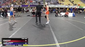 131 lbs Semis & 3rd Wb (16 Team) - Cassia Zammit, Presbyterian vs Kylie Rule, Wartburg