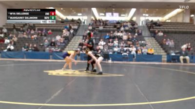 124 lbs Quarterfinal - Margaret Gillmore, Wisconsin Stevens Point vs Mya Delleree, Wisconsin - Oshkosh