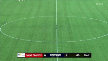 Replay: St. Francis (PA) vs Towson | Sep 4 @ 6 PM