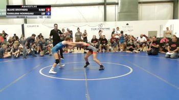 38 lbs Rr Rnd 3 - Blake Brothers, PA West White - W vs Karalena Rodriguez, Lady Warriors United - W