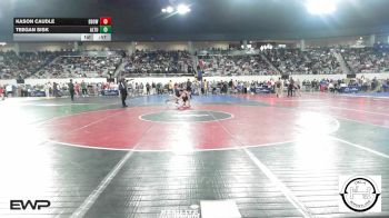 113 lbs Consi Of 32 #2 - Kason Caudle, Broken Bow vs Teegan Sisk, Altus JH