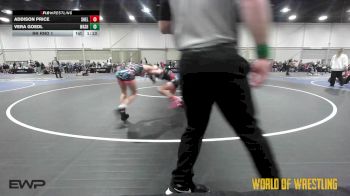 90 lbs Rr Rnd 1 - Addison Price, Shelton Wrestling Academy 7-12 vs Vera Goedl, Washington 7-12