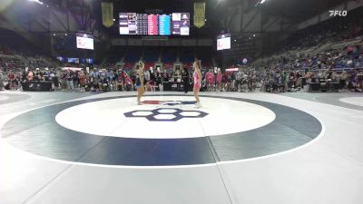 130 lbs Cons. Sub-rd Of 32 - Lucia Schlapfer, MT vs Lindy Strowbridge, WA