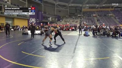 138 lbs Semis & 3rd Wb (16 Team) - Zaynah Mcbryde, Life University vs Esperanza Almazan, William Penn