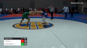 172 lbs Quarterfinal - Jarad Priest, Bakersfield vs Alex Hernandez, Poway