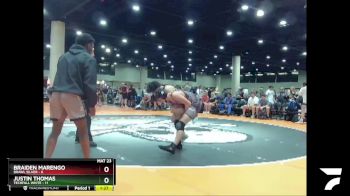 126 lbs Round 3 (6 Team) - Braiden Marengo, BRAWL Silver vs Justin Thomas, Techfall White