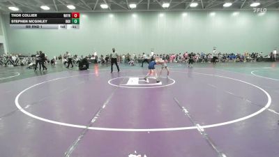 90 lbs Rr Rnd 1 - Thor Collier, Wayne Danger - EL vs Stephen Mcginley, Indiana Outlaws Bronze - EL