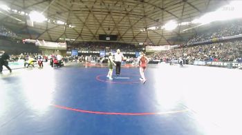 Girls 2A 115 lbs Quarterfinal - Lucy Hornby, W. F. West (Girls) vs Charly Eggert, Sehome (Girls)